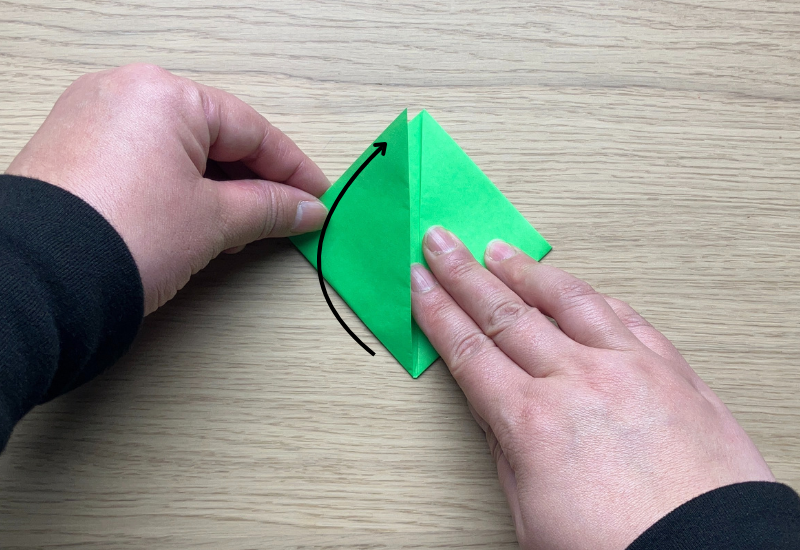 基本のかぶとの折り方4